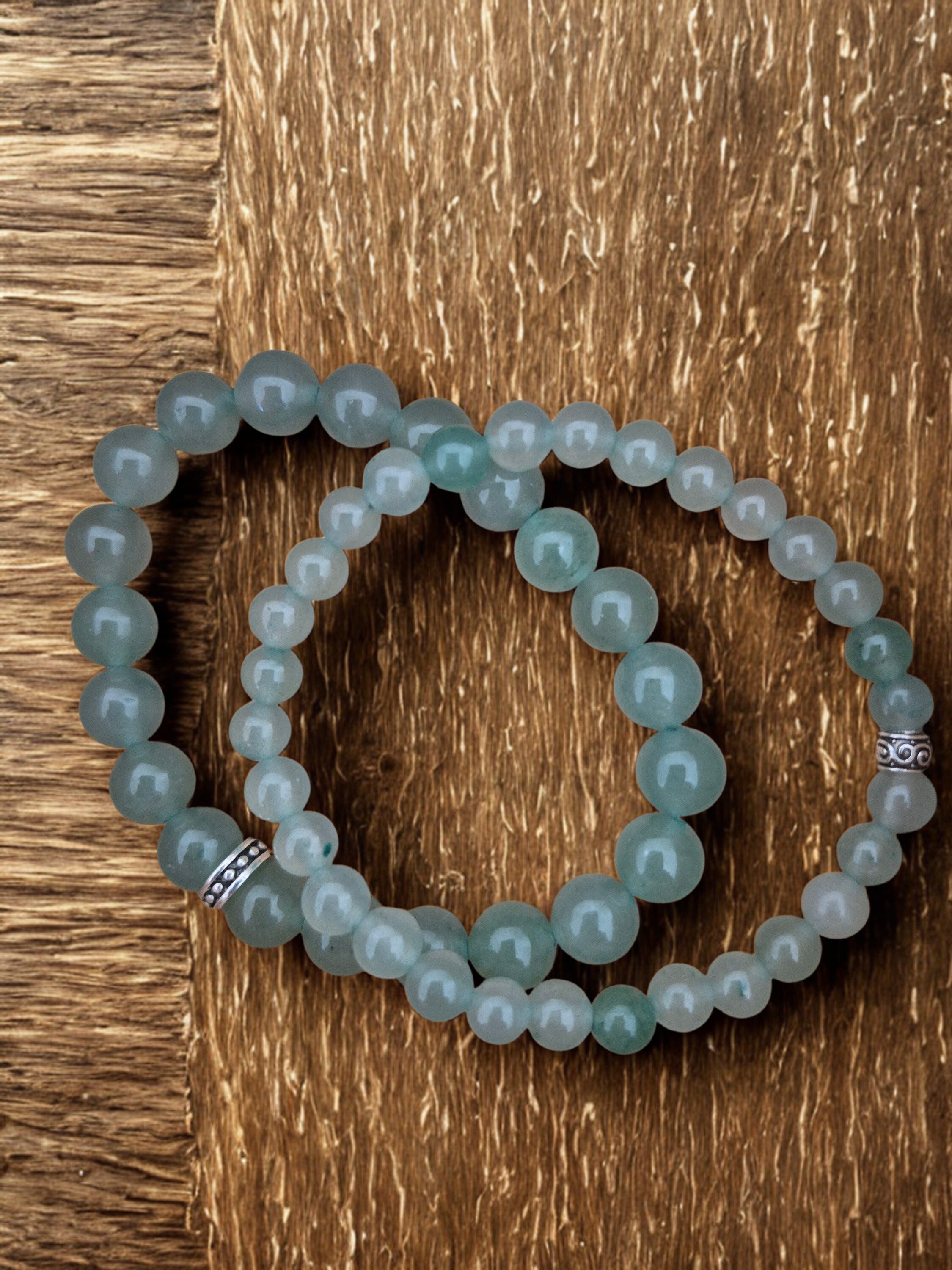 Bracelet Aventurine verte en pierres naturelles – 6 mm ou 8 mm